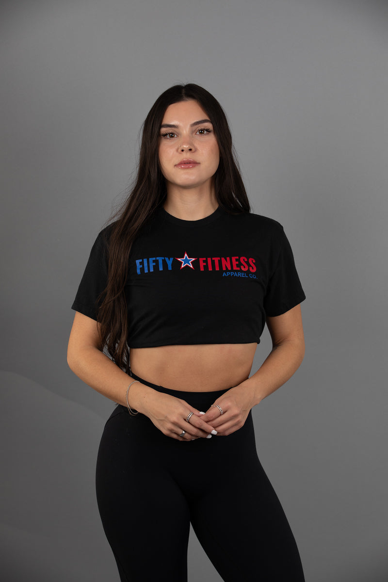 Star Struck Crop Tee