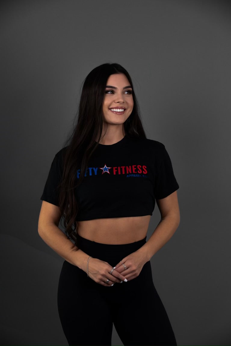 Star Struck Crop Tee