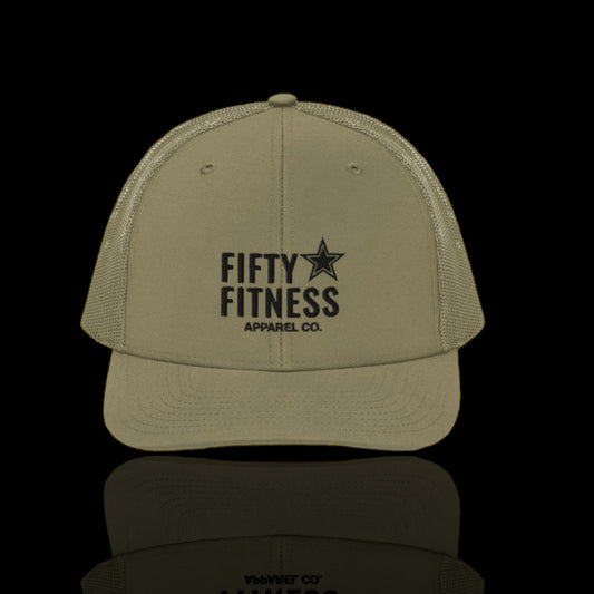 Olive Trucker Hat